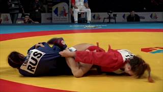 SAMBO Highlights of the 1st Day of the World Championships 2018 in Romania [upl. by Ahsikrats]