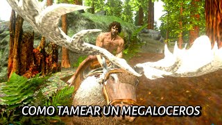 COMO TAMEAR UN MEGALOCEROS en Ark Mobile [upl. by Lebasi]