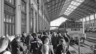 Újpest Ultras On Tour Debrecen 20221016 🚂⚓🐷 [upl. by Chatwin]