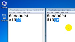 How to fix Missing Diacritics after saving in Notepad [upl. by Nieberg]