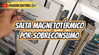 Salta magnetotérmico por sobreconsumo Añadir circuitos en cuadro eléctrico 🔌 [upl. by Farver]