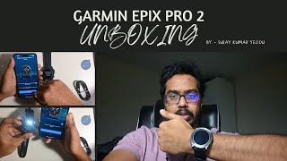 Garmin Epix Pro Gen2 51mm Sapphire Edition  Unboxing  Telugu  4K  Sujay Kumar Yeddu [upl. by Haida]