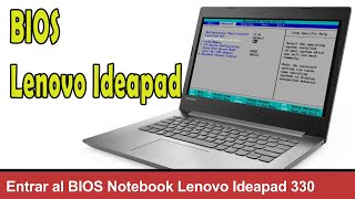 Como entrar al BIOS Notebook Lenovo Ideapad 330 [upl. by Argyle762]