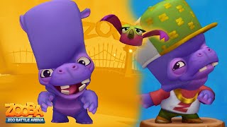 NEW CHAR TONY THE HIPPO ALL INFOS  Zooba new character Tony [upl. by Ainoyek]