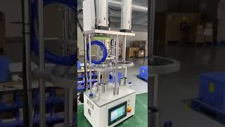 Second glue potting filling machine system 2600ml Double liquid fluid dynamic screw valve pumpglue [upl. by Stelle602]