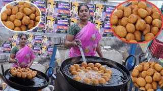 Mysore Bonda  Instant Mysore Bajji  मैसूर बोंडा  Street Style Mysore Bonda  Hai Foodies [upl. by Colville]