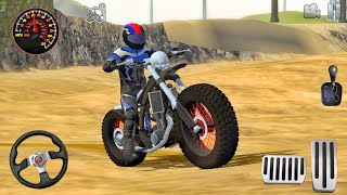 Extreme Motor Bike Stunts Driving 1  Offroad Outlaws Motocross Video games Android \ IOS Gameplay [upl. by Nimrak]