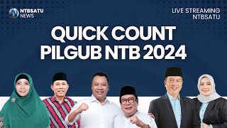 🔴LIVE STREAMING  Quick Count Pilgub NTB 2024 [upl. by Juana]