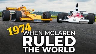 When Mclaren Ruled F1 and the Indy 500 [upl. by Anallese]