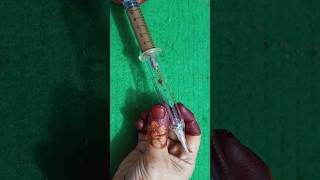 😍 How to make Injection 💉Syringe Mehndi Cone shortsviral [upl. by Lytton]