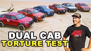 2022 4WD UTE COMPARISON  CONTROVERSIAL WINNER NEW Ranger vs Hilux vs DMAX vs Triton vs LDV v BT50 [upl. by Nyl]