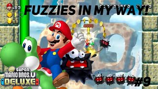 New Super Mario Bros U Deluxe Fuzzies In My Way 9 [upl. by Argyle]