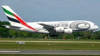 20 MINUTES of HEAVY Aircraft Landing and Taking off at Manchester Airport  MAN Plane spotting [upl. by Farah]