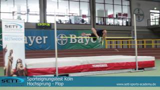 SPORTEIGNUNGSTEST KÖLN 2015  HOCHSPRUNG  LEICHTATHLETIK [upl. by Raveaux]