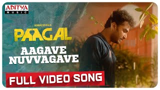 AagaveNuvvagave Full Video Song  Paagal Songs  Vishwak Sen  Naressh Kuppili  Radhan [upl. by Anaidirib]