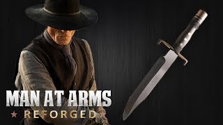 Man in Blacks Bowie Knife  Westworld  MAN AT ARMS REFORGED [upl. by Naggem]