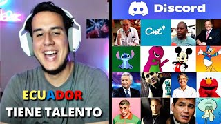 IMITANDO VOCES en DISCORD MASHI ABDALA PATO DONALD BARNEY CALAMARDO Y MÁS [upl. by Lalita451]