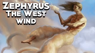 Zephyrus The West Wind  Mythology Dictionary  See U in History  Greek Myhotology [upl. by Berardo]