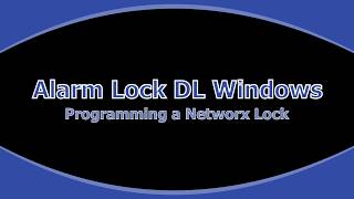 Programming a networx lock [upl. by Liagibba]