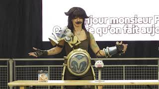 Vandœuvre in Game 2024  Concours cosplay samedi  10 Braum par Zazoucos [upl. by Suivatra]