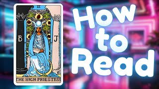 The High Priestess 🔮 How to Read Tarot Cards [upl. by Amron]