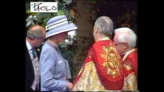 Princess Diana at The Wedding Of Viscount David Linley 8 October 1993 [upl. by Paresh]