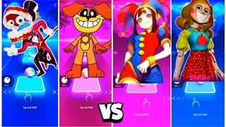 Tiles Hop  Digital Circus Animation VS The Rise of DogDay VS POMNI WAKE UP TIME VS Miss Delight [upl. by Ralip85]