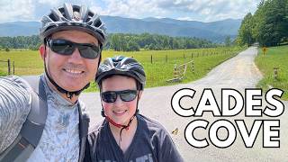 Cades Cove Vlog  Biking In The Great Smoky Mountains National Park [upl. by Eneja]