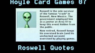 Hoyle Card Games  Roswell Quotes [upl. by Lette949]