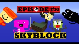 minecraft  Skyblock Survival Episode 10  A Lost Friend Returns [upl. by Caspar]