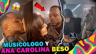 😱Musicólogo le pide PERDON a Ana Carolina en fiesta y se BESAN🔥 [upl. by Ecneralc]