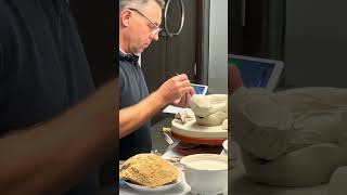 Meissen porcelain Repairer demonstration [upl. by Ilrahs]