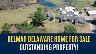 Eastern Shore Home For Sale 38199 Whaleys Rd Delmar DE [upl. by Mccourt]