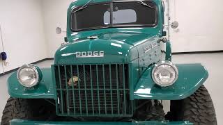 1948 Dodge Power Wagon Truck Walk Around For Sale [upl. by Peyter]