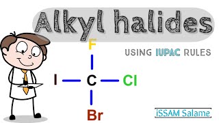 IUPAC nomenclature of branched alkyl halides [upl. by Noelle]