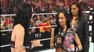 WWE RAW 4714 Paige Vs AJ Lee  Divas Championship Match FULL [upl. by Rorie807]