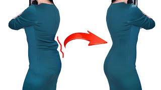 2 sewing tricks how to fix creases on the dress easily and quickly [upl. by Artkele]