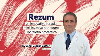 Rezum  Uninnovativa terapia miniinvasiva per curare lipertrofia prostatica [upl. by Ronn]