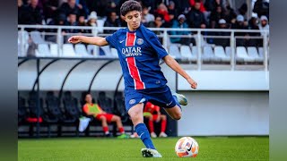 Younes Idder vs Paris FC  U17  2 goals and 1 assist  08122024 [upl. by Anade]