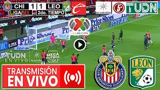 🔴 Chivas vs Leon En Vivo ✅ Fut Azteca  AFFIZIONADOS  Jornada 8 Liga MX 2024  Chivas vs Leon [upl. by Ciryl]