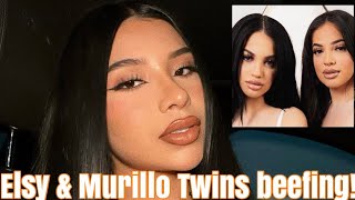 ELSY amp MURILLO TWINS FEUDING❗️ [upl. by Godwin]