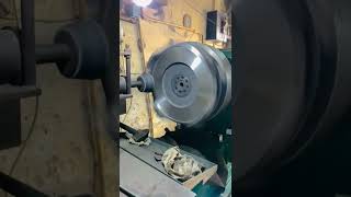 Amazing Technique of Damage Flywheel Resurfacing and Polishing [upl. by Danica]