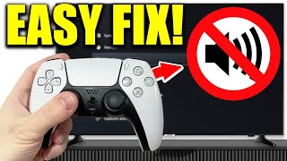 How To Fix No Sound Through TV On PS5 Best Method [upl. by Edan]