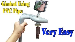 How to make a Phone Gimbal using PVC  VERY EASY [upl. by Melinde749]