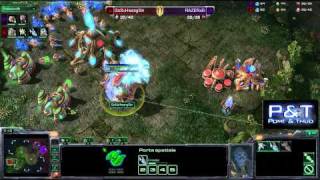 HD386 RAZERxei vs GoSuHwangSin  ZvP  Starcraft 2 Replay FR [upl. by Bebe]