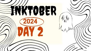 inktober 2024 day 2  Discover  fast speed inktober inktober2024 drawing sketching doodle [upl. by Arok]