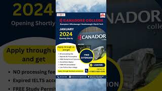 Canadore College Open for Admissions in January 2024 [upl. by Calesta]