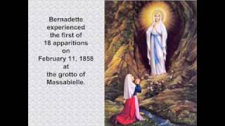 Saint Bernadette Slideshow [upl. by Voltmer]