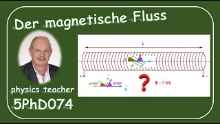 Physik 5PhD074 Der magnetische Fluss [upl. by Dore]