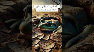 الضفدع الأسترالي المائي Waterholding frog [upl. by Nelag]